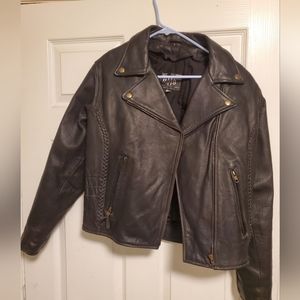 MOB genuine leather jacket for ladies size S